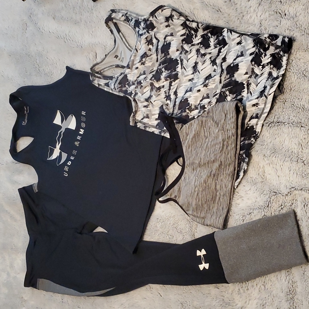 Girls Under Armour workout bundle